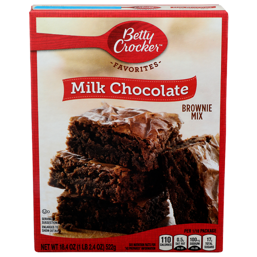 Betty Crocker Favorites Milk Chocolate Favorites Brownie Mix - 18.4 Ounce Image 1 of 4
