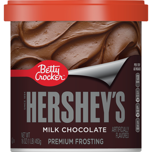 Betty Crocker Hershey's Milk Chocolate Frosting, Gluten Free - 16 Ounce