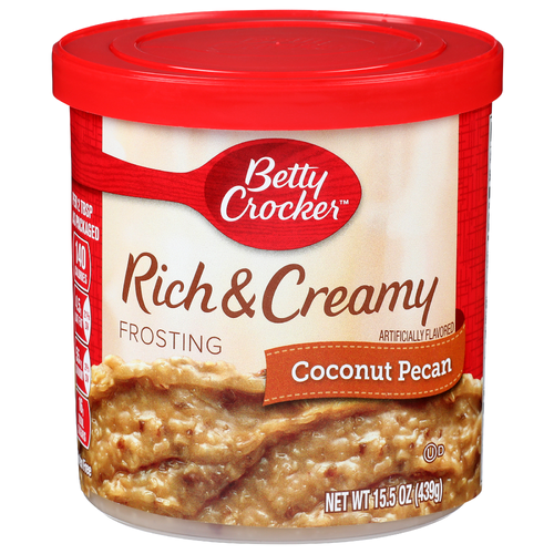 Betty Crocker Coconut Pecan Rich & Creamy Frosting - 15.5 Ounce