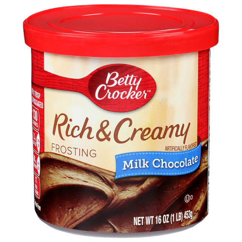 Betty Crocker Milk Chocolate Rich & Creamy Frosting - 16 Ounce