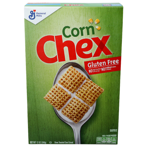 General Mills Chex Corn Oven Toasted Cereal - 12 Ounce