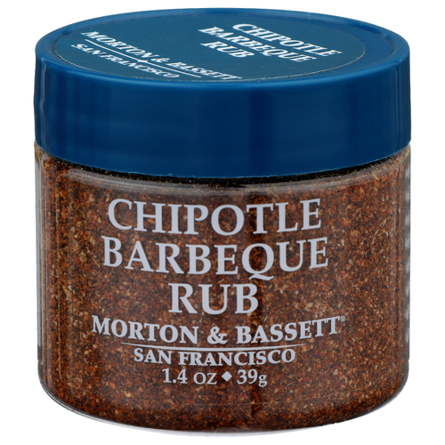 Morton & Bassett Chipotle Barbeque Rub San Francisco Seasoning - 1.4 Ounce
