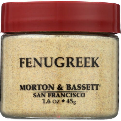 MORTON & BASSETT San Francisco Seasoning Fenugreek - 1.6 Ounce