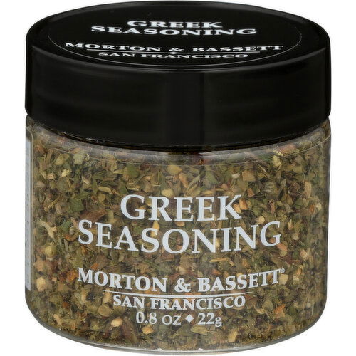 MORTON & BASSETT San Francisco Seasoning Greek - 0.8 Ounce