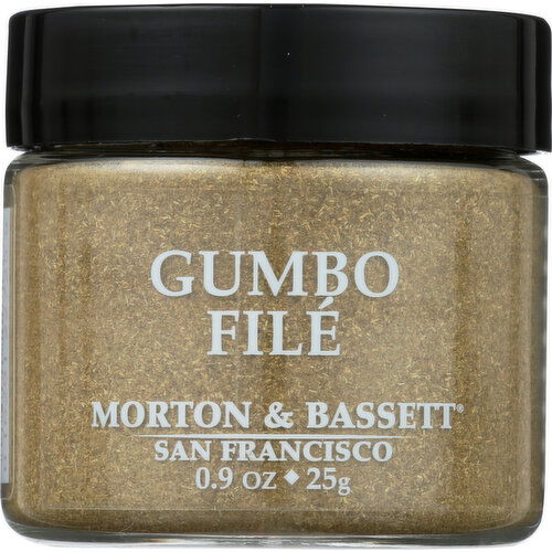 MORTON & BASSETT San Francisco Seasoning Gumbo File - 0.9 Ounce