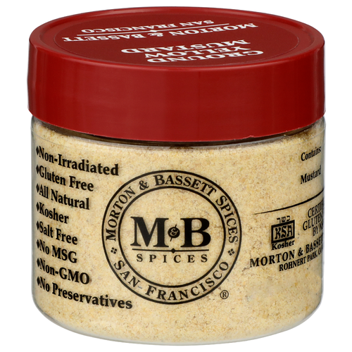 Morton & Bassett Yellow Mustard San Francisco Ground - 1.2 Ounce