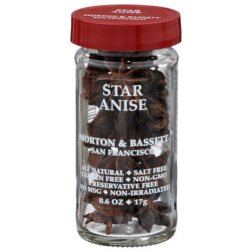 MORTON & BASSETT SPICES Star Anise - 0.6 Ounce