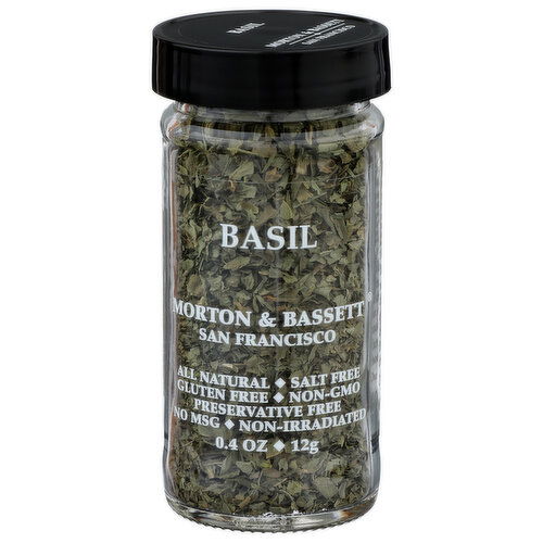 MORTON & BASSETT Spices Basil - 0.4 Ounce