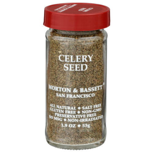 MORTON & BASSETT Seasoning Celery Seed - 1.9 Ounce