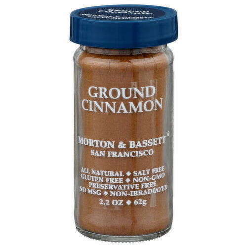 MORTON & BASSETT Cinnamon Ground - 2.2 Ounce