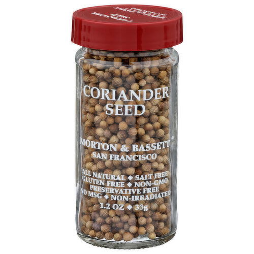 MORTON & BASSETT Spices Coriander Seed - 1.2 Ounce