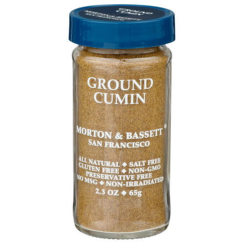 MORTON & BASSETT SPICES Cumin Ground - 2.3 Ounce
