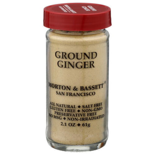 MORTON & BASSETT Ginger Ground - 2.1 Ounce