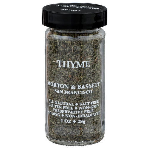 MORTON & BASSETT SPICES Thyme - 1 Ounce