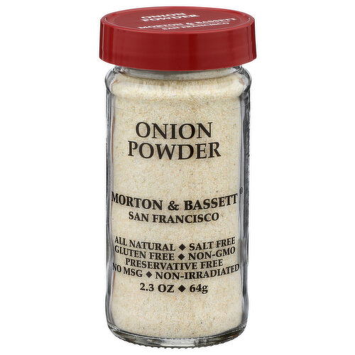 MORTON & BASSETT SPICES Onion Powder - 2.3 Ounce