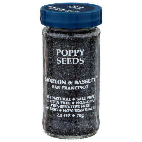 MORTON & BASSETT Spices Poppy Seed - 2.5 Ounce