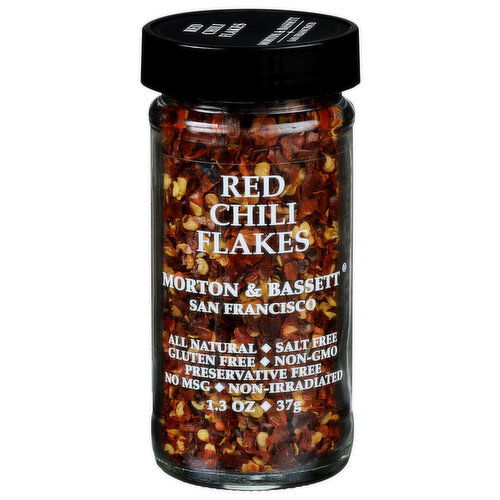 MORTON & BASSETT Chili Red Flakes - 1.3 Ounce