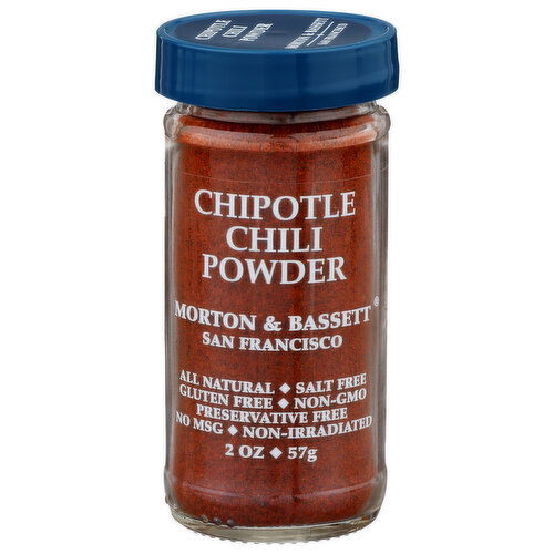 MORTON & BASSETT SPICES Chipotle Chili Powder - 2 Ounce