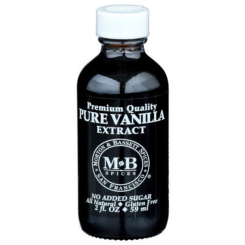 MORTON & BASSETT Spices Vanilla Extract - 2 Fluid Ounce