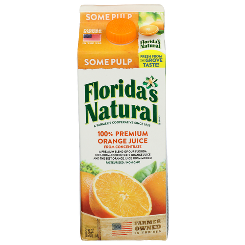 Florida's Natural Brand Orange Juice - 52 Fluid Ounce
