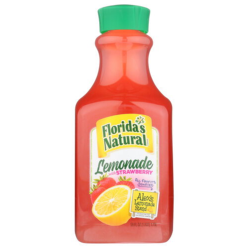 FLORIDA's Natural With Strawberry Lemonade - 59 Fluid Ounce Image 1 of 2
