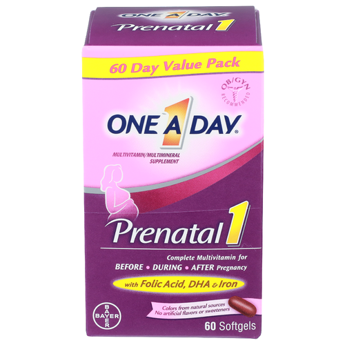 One A Day Prenatal 1 - 60 Count