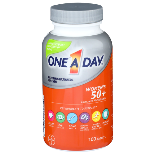 One A Day Women's 50+ Complete Multivitamin - 100 Count