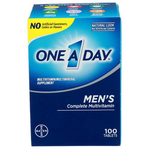 One A Day Men's Complete Multivitamin - 100 Count
