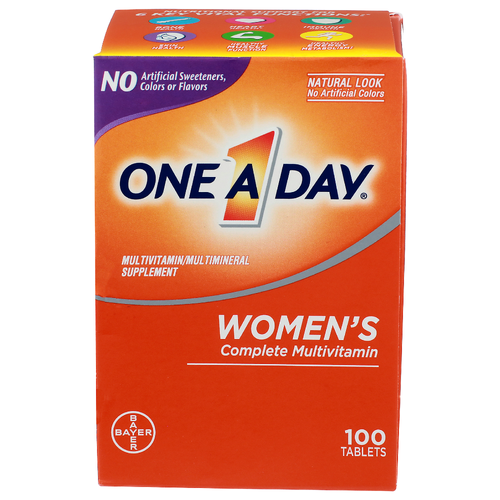 One A Day Women's Complete Multivitamin - 100 Count