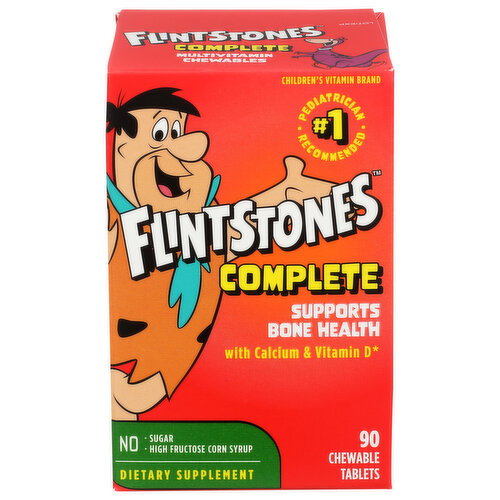 Flintstones Children's Complete Chewable Multivitamin - 90 Count Image 1 of 3