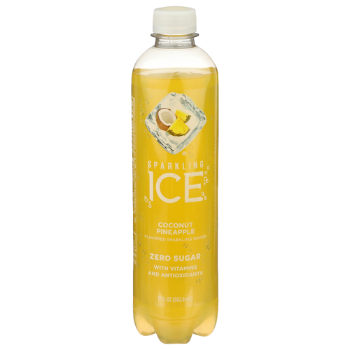 Sparkling Ice Flavored Water Coconut Pineapple - 17 Fluid Ounce