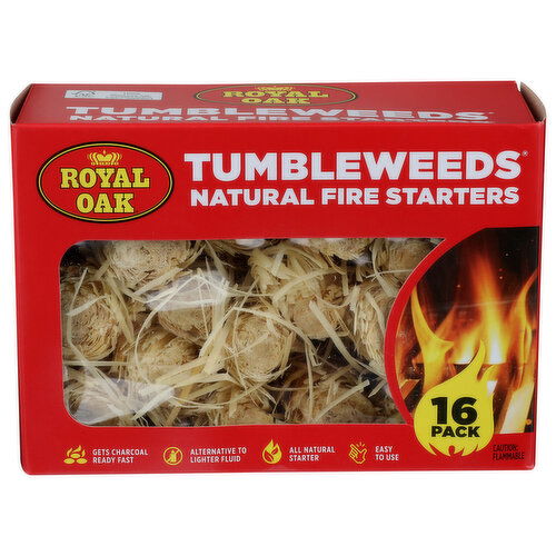 Royal Oak Tumbleweed Natural Fire Starter - 16 Count Image 1 of 3
