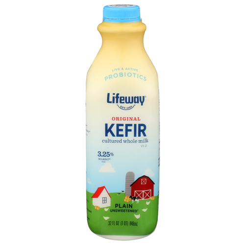 Lifeway Plain Kifir Original Unsweetened - 32 Fluid Ounce