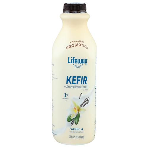 Lifeway Vanilla Kefir Cultured Lowfat Milk - 32 Fluid Ounce