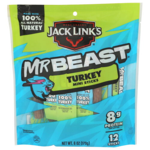 Jack LINK's Savory Herb Jl Tu Svhb Stix 1/8 Mb Rrp - 0.5 Ounce - 12 Count