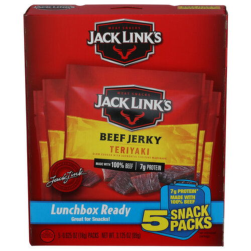JACK LINK'S Jl Bf Teri Jerk 1/8 - 18 Ounce - 5 Count
