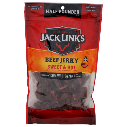 Jack Link's Sweet & Hot Beef Jerky - 8 Ounce