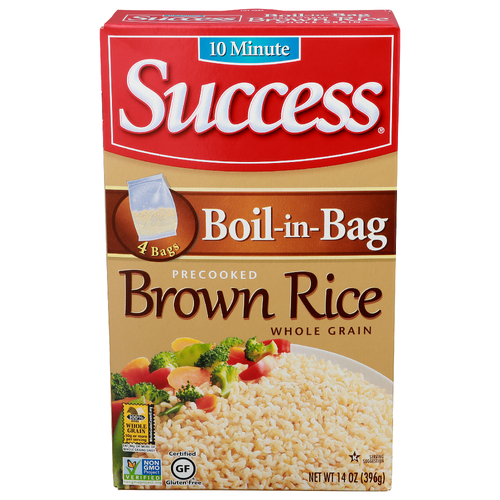 Success Brown Rice - 3.5 Ounce - 4 Count