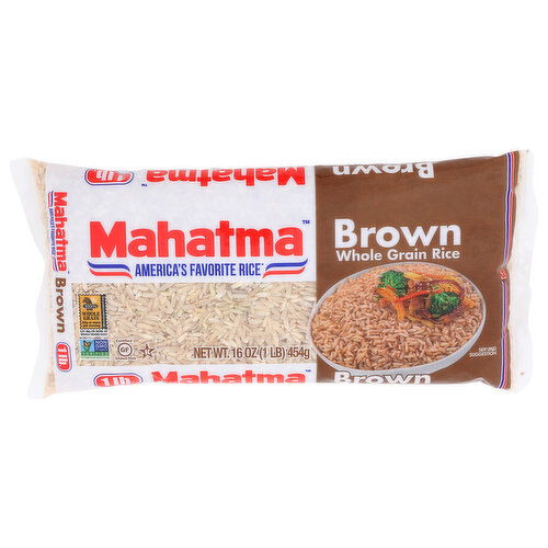 Mahatma Brown Whole Grain Rice - 16 Ounce