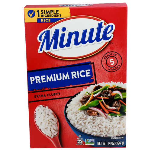 Minute Extra Fluffy Premium Rice - 14 Ounce