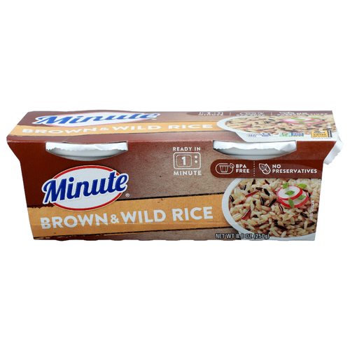 Minute Brown & Wild Rice - 8.8 Ounce