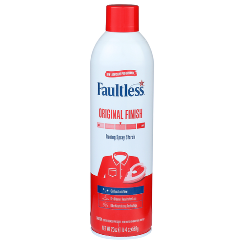 Faultless Original Finish Ironing Spray Starch - 20 Ounce