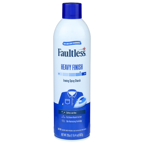 Faultless Ironing Spray Starch - 20 Ounce