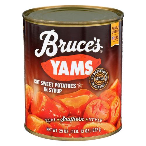 Bruce's Cut Sweet Potatoes In Syrup Yams - 29 Ounce