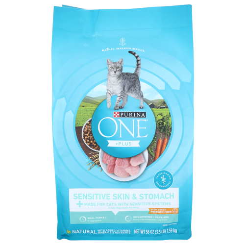 Purina One +Plus +Plus Adult Cat Food - 56 Ounce Image 1 of 4