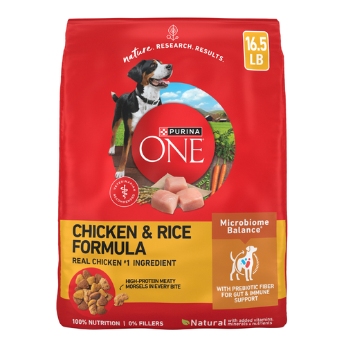 Purina ONE Natural Dog Food - 16.5 Pound Image 1 of 4