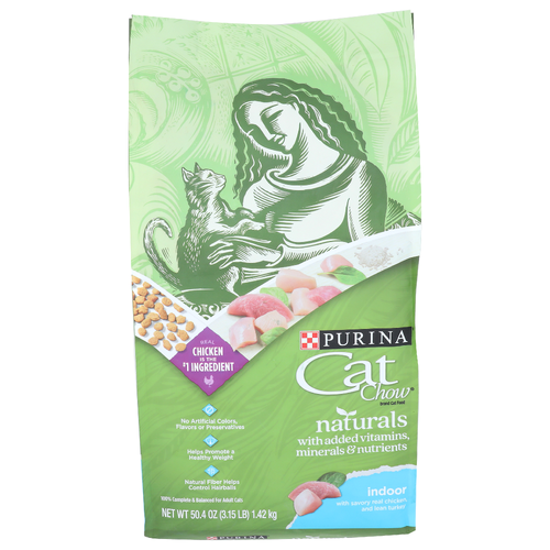 Purina Cat Chow Brand Food - 50.4 Ounce