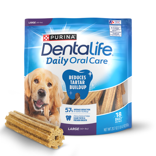 Purina DentaLife Daily Oral Care Dental Chews For Large Dogs - 20.7 Ounce