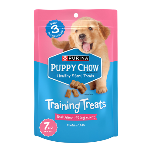 Purina Puppy Chow Training Treats, Healthy Start Salmon Treats - 7 Ounce Image 1 of 4