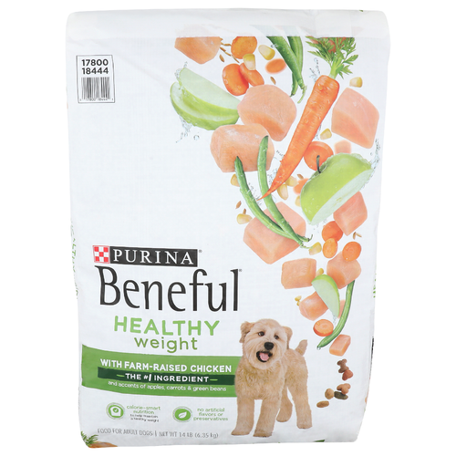 Purina Beneful With Farm-Raised Chicken Healthy Weight Food For Adult Dogs - 14 Pound